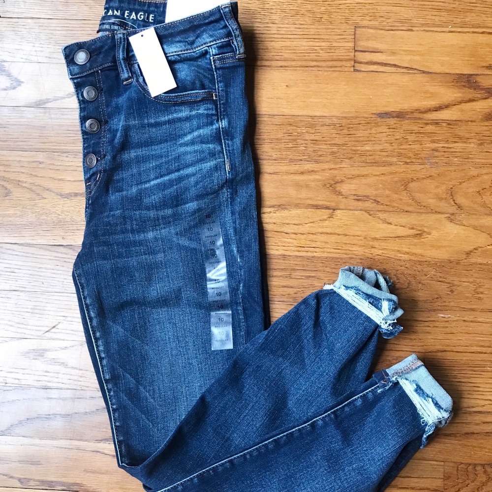 High Waisted Skinny Jeans